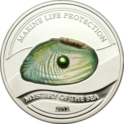 Palau A Tenger titkai 5$ ezüst 2012