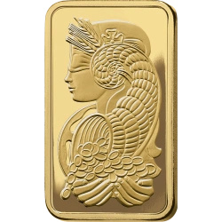 Lingot d’or de 2,5 g PAMP Lady Fortuna VERISCAN en écrin – coffret cadeau