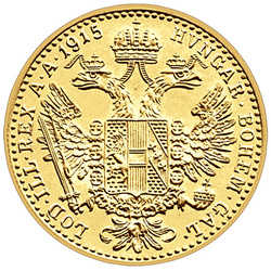 Ducat austriac de aur 1915 Rebatere nouă