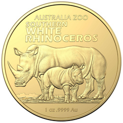 Australia Zoo: Rinoceronte bianco meridionale 1 oncia Oro 2023