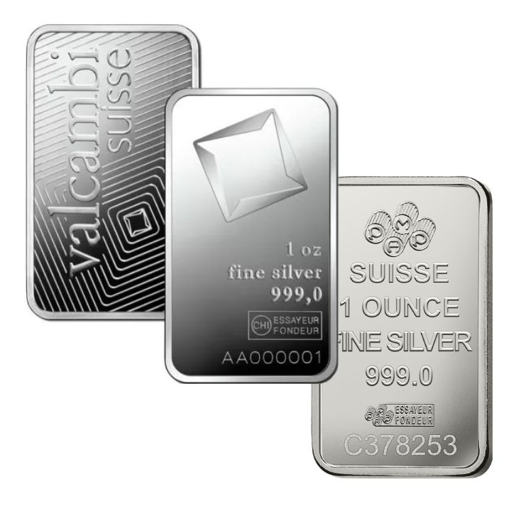 1 oz Silver Bar LBMA GD Refiner