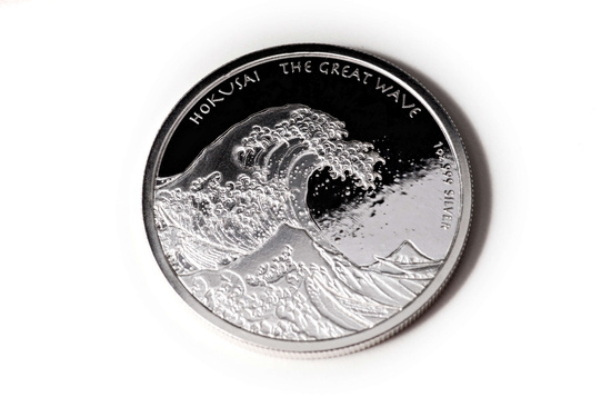 Fiji: Great Wave 1 uncja Srebra 2017