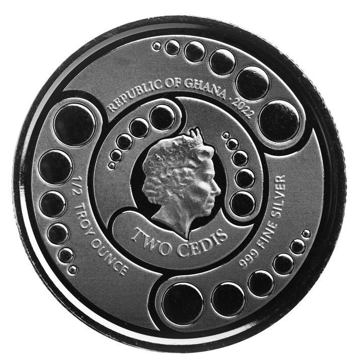 Sada Ghana: Alien 4 x 1/2 unce stříbra 2022