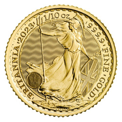 Britannia - King Charles III 1/10 once d'or 2023