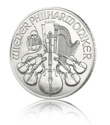 Wiener Philharmoniker 1/25 oz Platin 2021