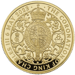 The Coronation of His Majesty King Charles III 2 oz Gold 2023 Proof