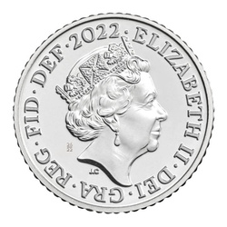 Set di 10 monete Her Majesty Queen Elizabeth Rame-nichel 2022