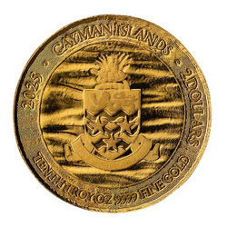 Cayman Islands: Stingray 1/10 uncji Złota 2025