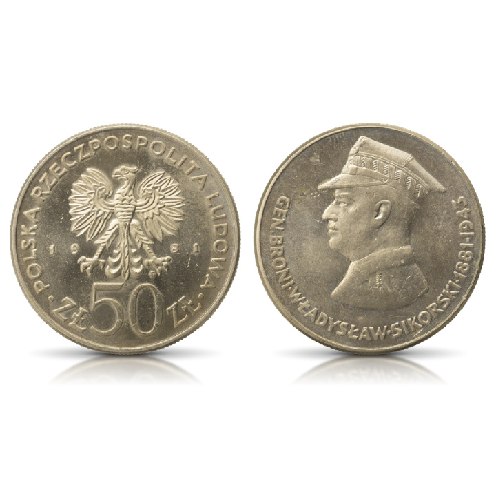 Gibraltar: Set of 4 coins - 80th anniversary the Gibraltar plane crash 2023