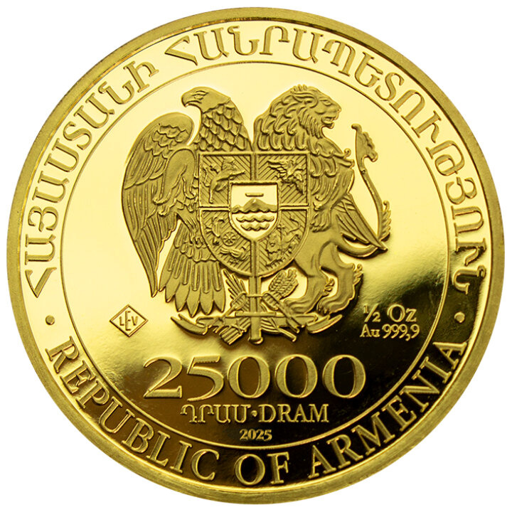 Arka Noego 1/2 uncji Złota 2025