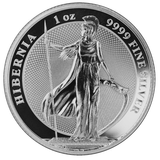 Tokelau: Hibernia 1 oz Silver 2022