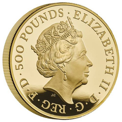 Lunar: Rok Tygrysa 5 uncji Złota 2022 Proof