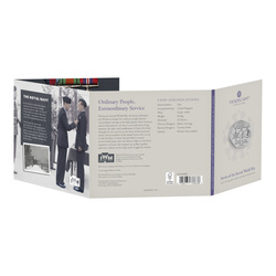 A második világháború történetei 50 pence réz-nikkel 2025