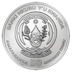 Rwanda: Sporting Ounce - Set of 3 coins 1 oz Silver 2025