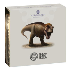 Dinosaurs: Iconic Specimens - Tyrannosaurus Rex 50p Silber 2024 Proof