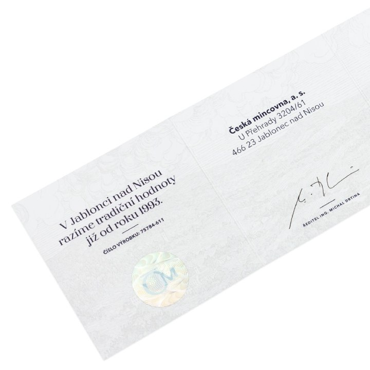 Niue: Criaturas míticas - Pegaso $5 Złoto 2022 Proof