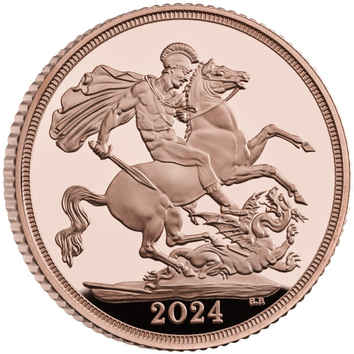 Reino Unido: Soberano 2024 Proof set de 5 monedas