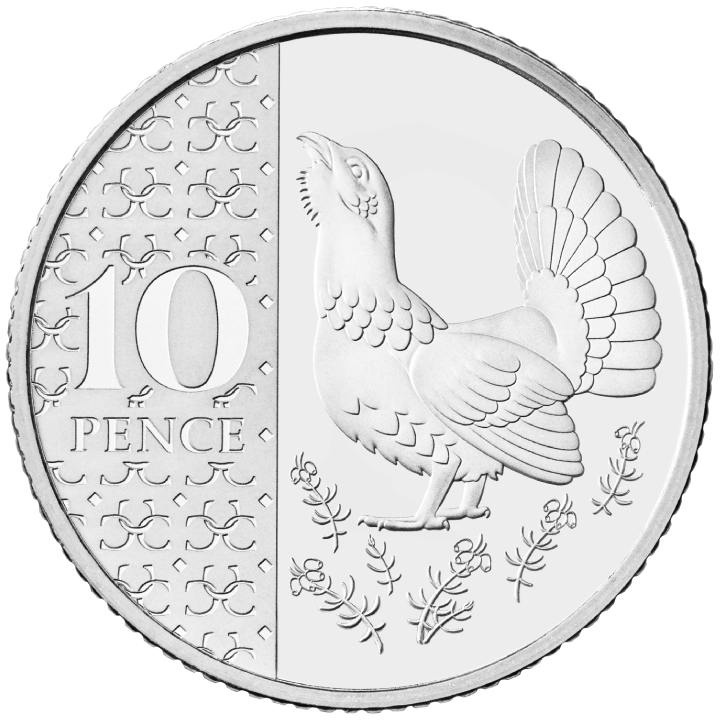 Zestaw 13 monet Miedzionikiel Wielka Brytania 2024