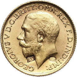 Złoty Suweren Gold Sovereign 1918 - Arabska Kontramarka
