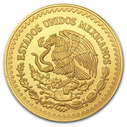 Diosa mexicana de la libertad 1/2 onza Oro 2015