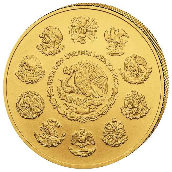 Mexican Libertad 1/2 uncji Złota 2022 Reverse Proof