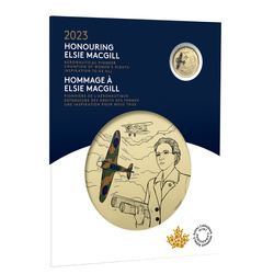 Canada: Honouring Elsie MacGill - Commemorative Collector Keepsake Card 7 monedas 2023