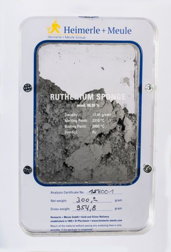 Ruthenium Sponge 300 gram