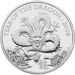 Royal Mint Lunar: Rok Smoka Miedzionikiel 2024