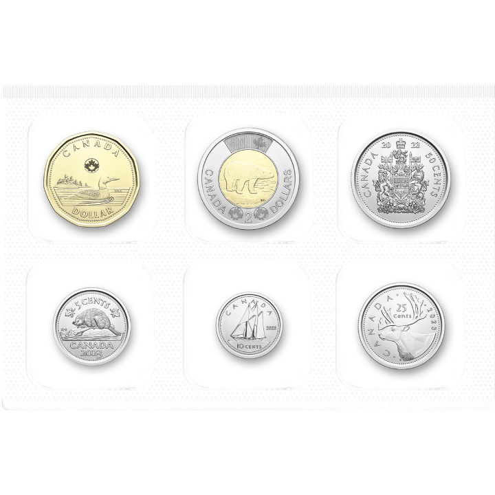 Set Canada Canadian Classic 6 monede 2023