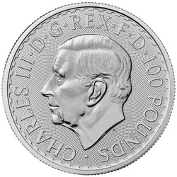 Britannia - King Charles III 1 uncja Platyny 2023