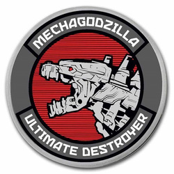 Niue: Mechagodzilla coloreado 1 oz Plata 2021