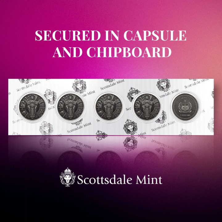 Samoa: The Creator 1 oncia d'argento 2024 Antiqued Coin