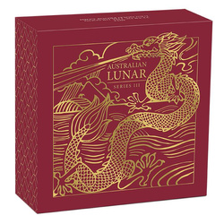 Ceca de Perth: Lunar III - Año del Dragón 1/4 oz Oro 2024 Proof