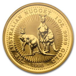 Canguro Australiano - Nugget 1 oz Oro 1998