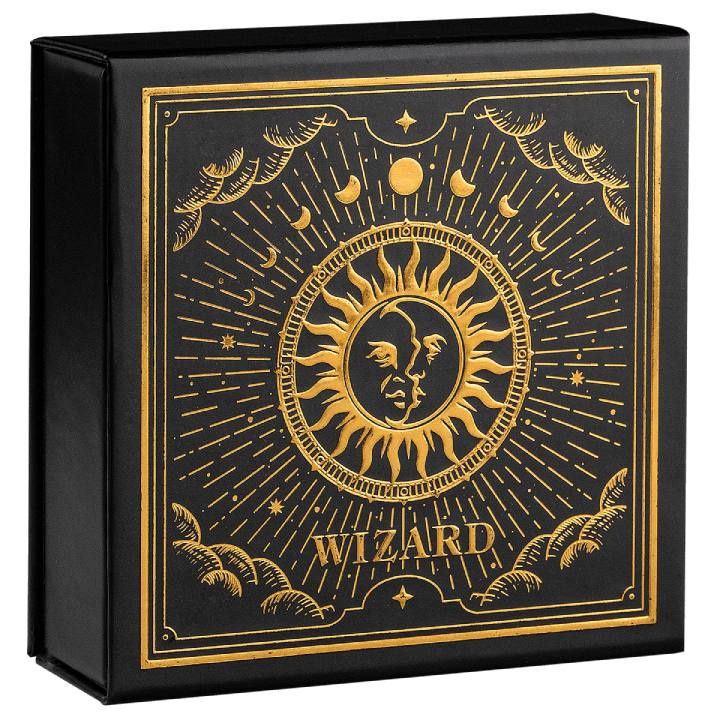 Cameroon: Wizard 2 oz Silver 2023 High Relief Antiqued Coin