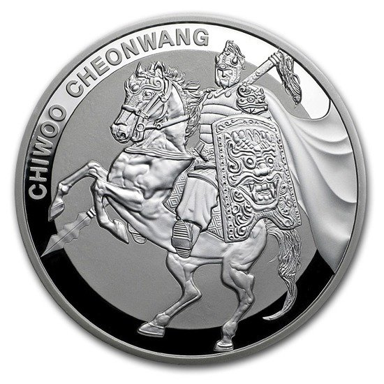 Chiwoo Cheonwang 1 uncja Srebra 2017 Proof