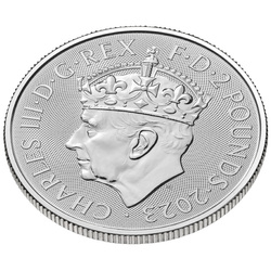 The Coronation of His Majesty King Charles III 1 uncja Srebra 2023 (Milkspot)