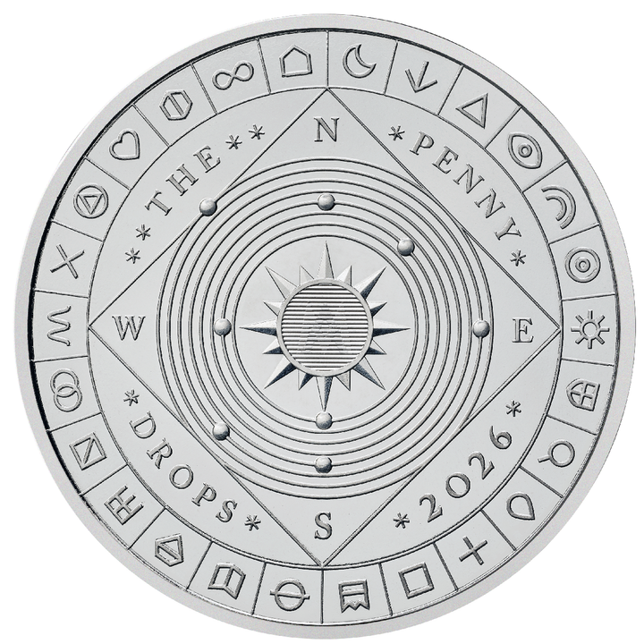 The Great British Treasure Hunt £5 Miedzionikiel 2026