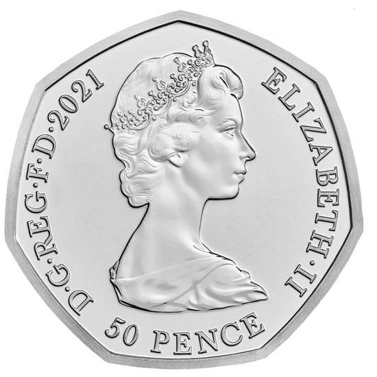 The 2021 United Kingdom Brilliant Uncirculated Annual Coin Set of 13 coins