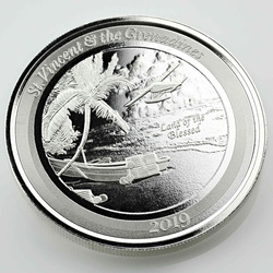St. Vincent & The Grenadines: Island Hopping 1 oz Silver 2019