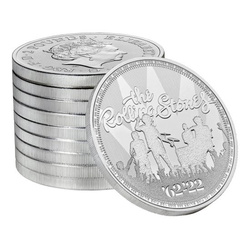 The Rolling Stones 1 oz Silver 2022
