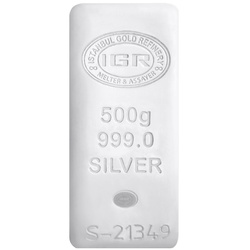 Lingot IGR 500 g Argent