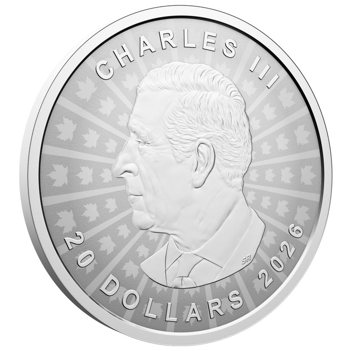 Silver Coin Silver Maple Leaf Colorized 1 oz Silver 2026 Reverse Proof Ultra High Relief