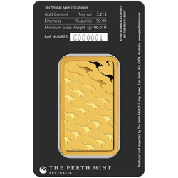 The Perth Mint: 100 gram Gold Bar LBMA GD Refiner