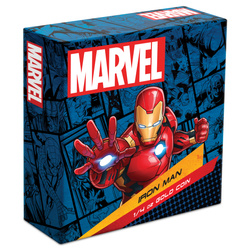 Niue: Marvel - Iron Man 1/4 uncji Złota 2024 Proof