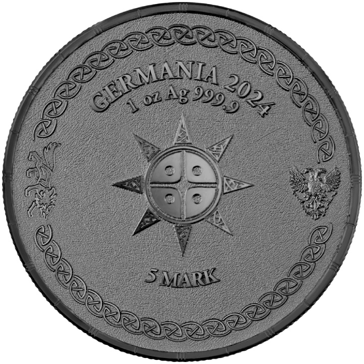 Ragnarök: Sköll 1 oz Black Silver 2024