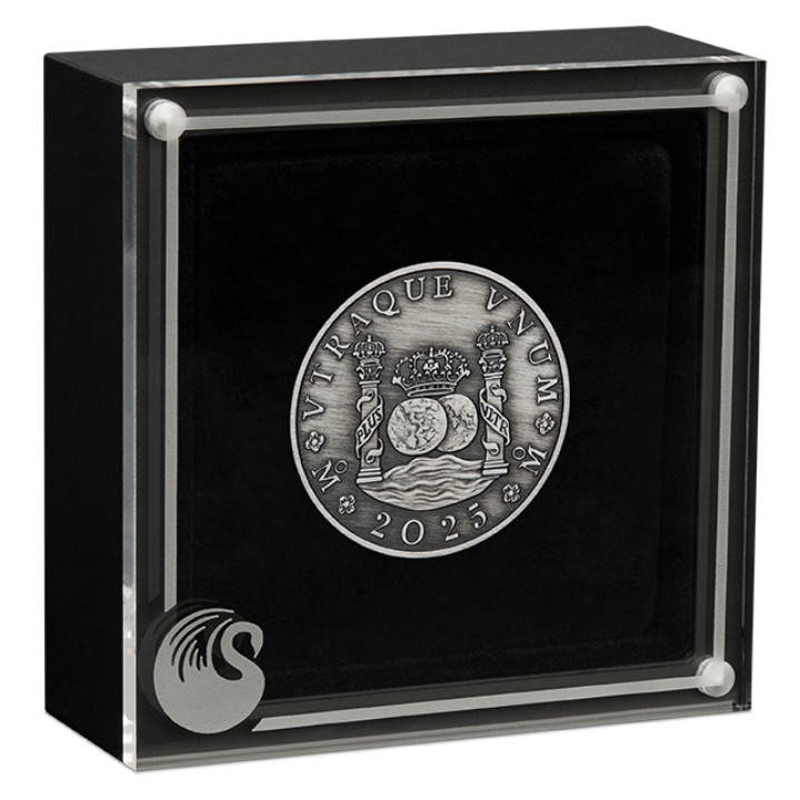 The 225th Anniversary of the Australian Proclamation – Pillar Dollar 1 oz Silver 2025 Antiqued Coin