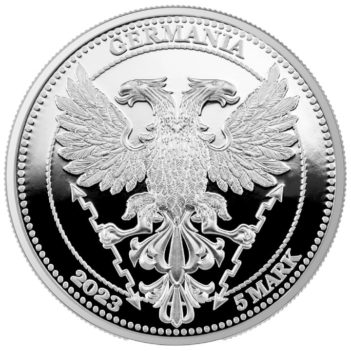 Hoja de Haya 1 uncja Srebra 2023 Proof