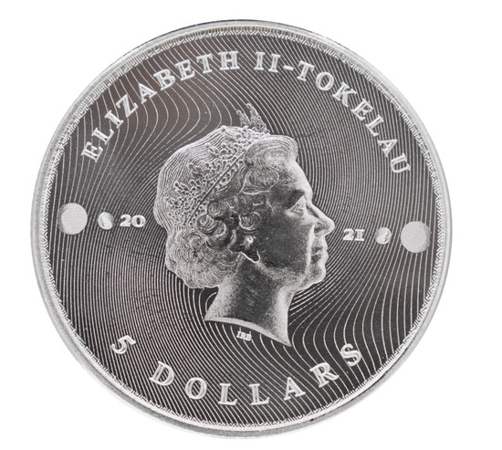 Tokelau: Equilibrium 1 oz Plata 2021