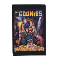 Samoa: The Goonies Kazeta VHS kolorovaná 2 oz Stříbra 2025 Tvarovaná mince s antickým vzhledem